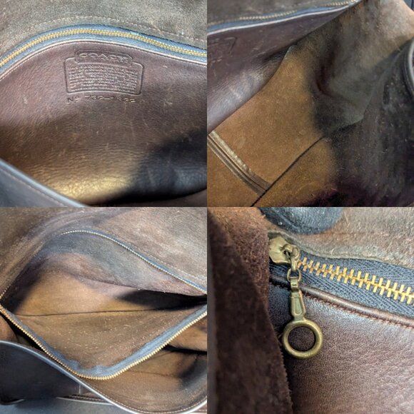 COACH Vintage New York Courier Bonnie Saddle Shoulder Bag Made in USA - Picture 13 of 17